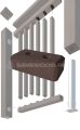 Крепление балясины Savewood купить в Донецке