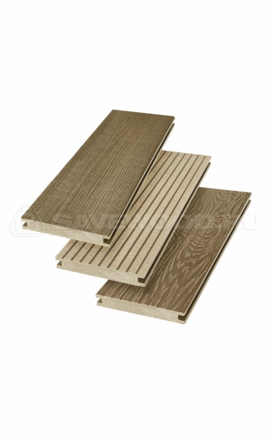 Террасная доска ДПК SaveWood, SW Fraxinus (R), Тик купить в Донецке