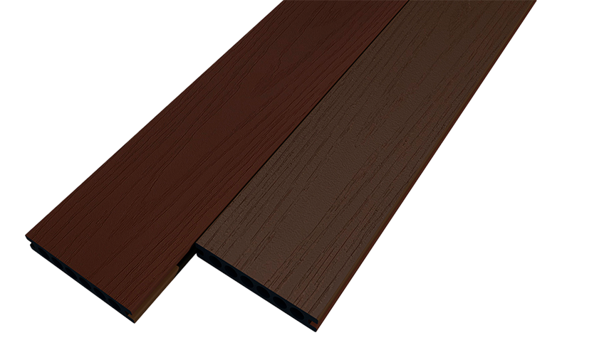 Mahogany / Milk Chocolate | Двухсторонняя террасная доска WOODVEX Dual купить в Донецке