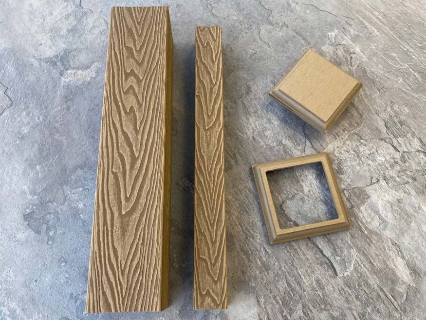 Столб для ограждения из ДПК EasyDecking, Wood-X, Дуб купить в Донецке