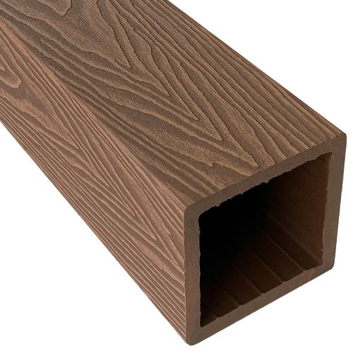 Столб для ограждения из ДПК EasyDecking, Wood-X, Коричневый купить в Донецке