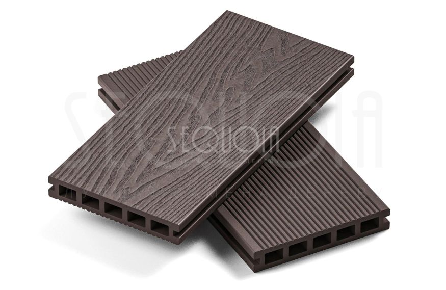 Доска террасная ДПК 3D SEQUOIA Evolution BROWN купить в Донецке
