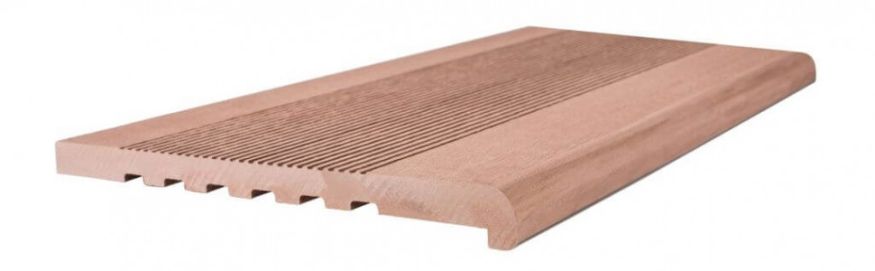 Ступени из ДПК NanoWood - Какао, полнотелые купить в Донецке
