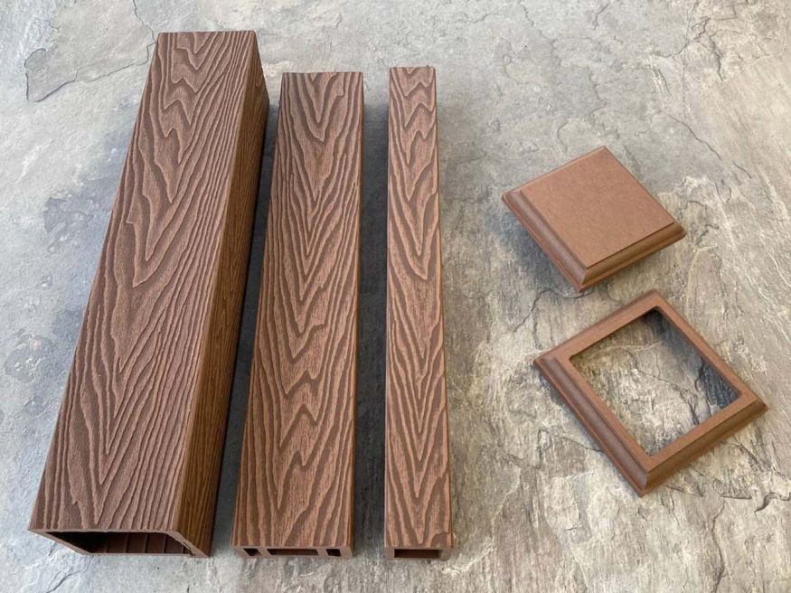 Перила для ограждений из ДПК EasyDecking, Wood-X, Коричневый купить в Донецке