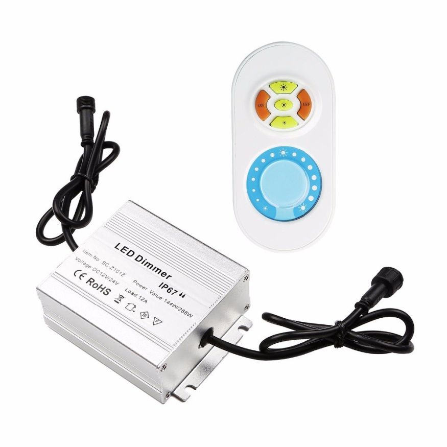 LED Диммер IP67 с дистанционным управлением до 60W Woodvex купить в Донецке