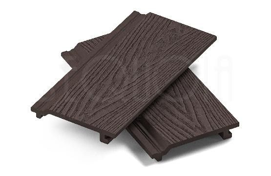 Доска фасадная ДПК 3D SEQUOIA Evolution WOOD BROWN купить в Донецке