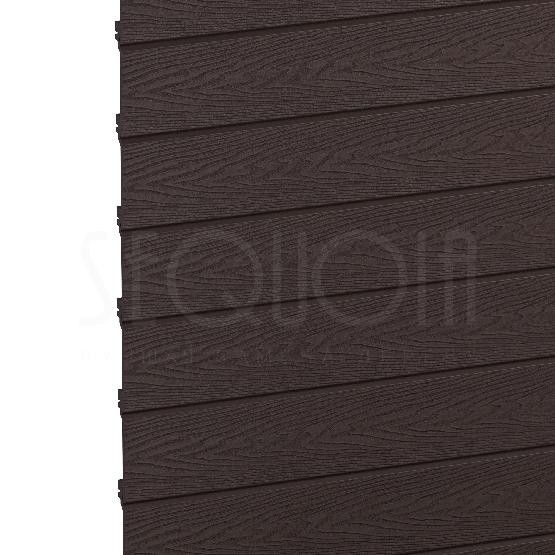Доска фасадная ДПК 3D SEQUOIA Evolution WOOD BROWN купить в Донецке