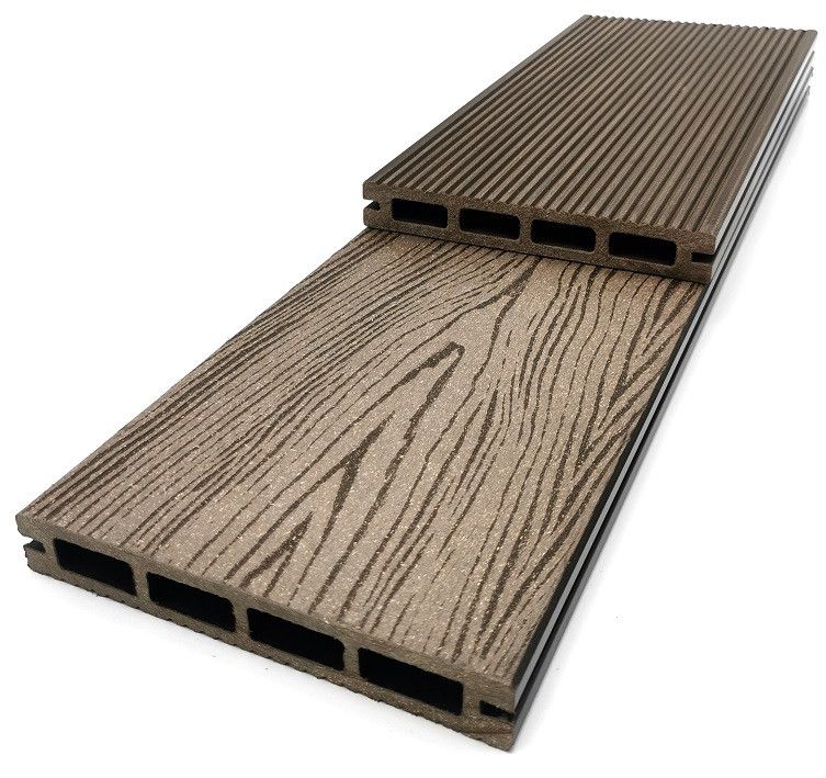 Террасная доска NanoWood «Lite» ECO Шоколад купить в Донецке
