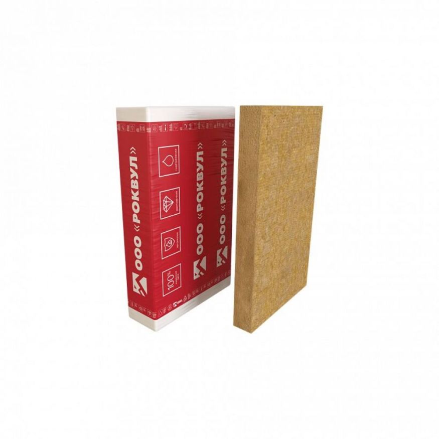 Утеплитель Rockwool ФАСАД БАТТС Оптима 50х600х1200/5шт/3.6м2/0.18м3 (36упак/палл) Rockwool купить в Донецке