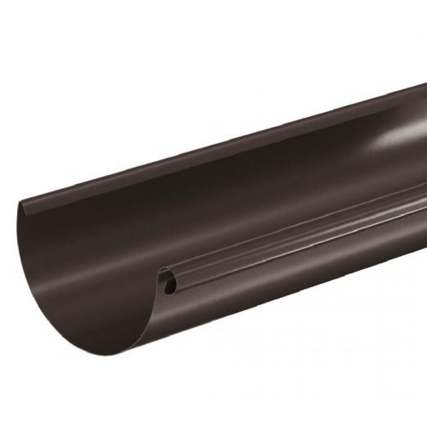 Водосточный желоб Aquasystem RR 32, тёмно-коричневый, 3.00 м, 125/90 купить в Донецке