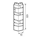 Угол наружный ТЕХНОНИКОЛЬ Камень, Тоскана купить в Донецке