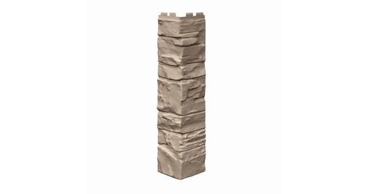 Угол наружный VOX Solid Stone Lazio светлая глина камень купить в Донецке