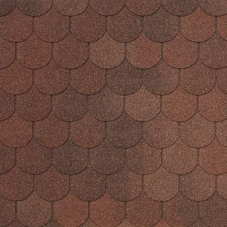 Гибкая черепица Tegola ASSISI terracotta 420 купить в Донецке