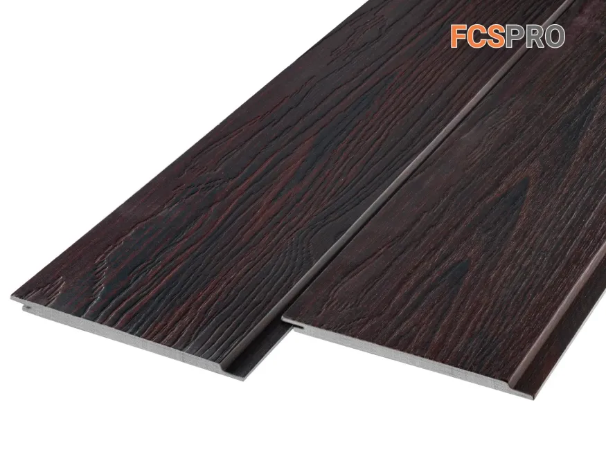 Фиброцементная панель FCSPRO Decor Wood Click Обожженное дерево купить в Донецке