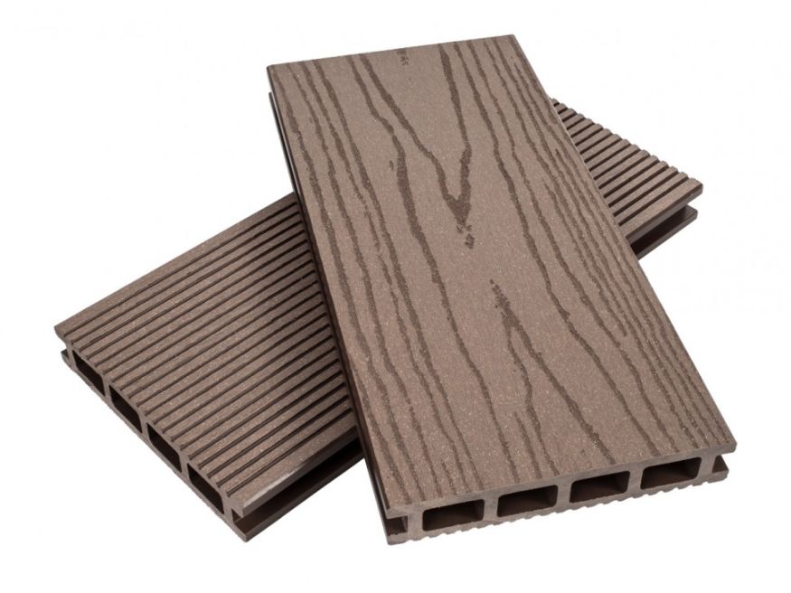Террасная доска ДПК NanoWood ECO Max Шоколад купить в Донецке