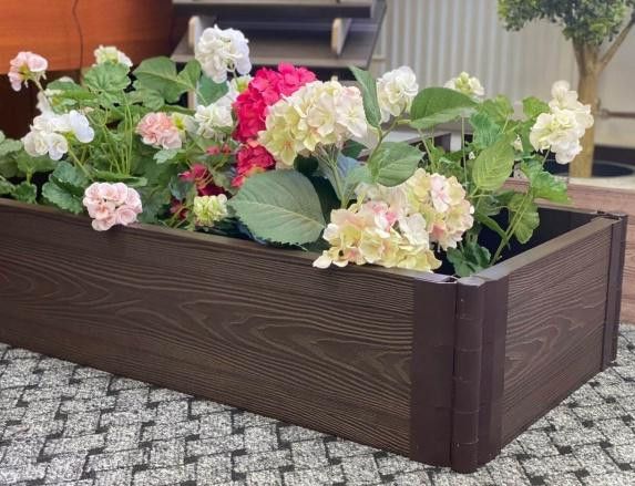 Доска для грядок и клумб из ДПК 3D, 25х150х2950, цвет венге купить в Донецке