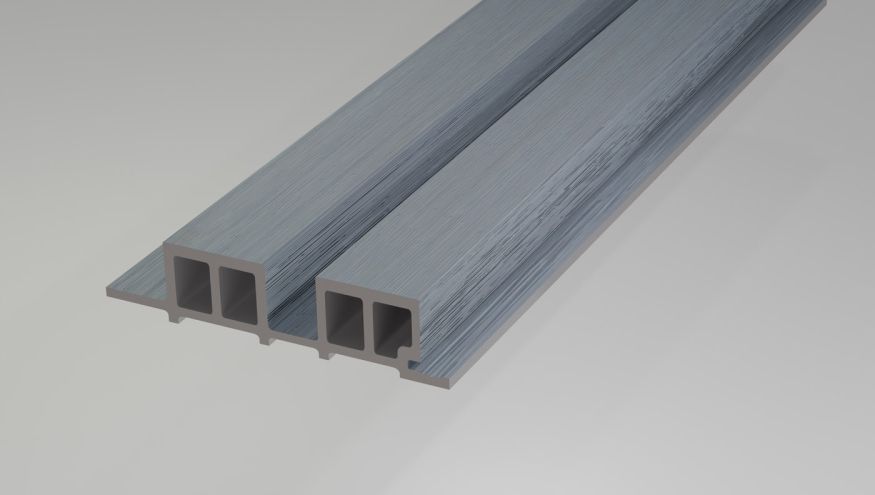 Реечная панель Woodwex, Lines, Light gray купить в Донецке