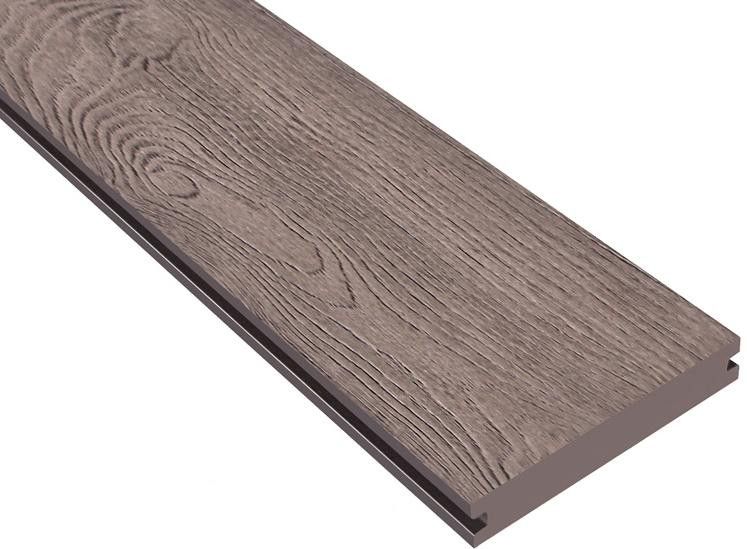 Террасная доска ДПК Outdoor 3D полнотелая NEVADA/CALIFORNIA BROWN коричневый микс. купить в Донецке
