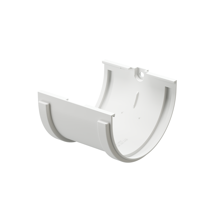 Соединитель для желобов Docke Standard, белый цвет. купить в Донецке
