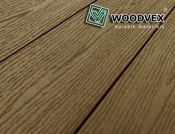 Террасная доска WOODVEX Select из ДПК цвета Кофе купить в Донецке