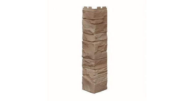 Угол наружный VOX Solid Stone Umbria коричневый камень купить в Донецке
