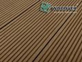 Террасная доска WOODVEX Select из ДПК темно-коричневого цвета купить в Донецке