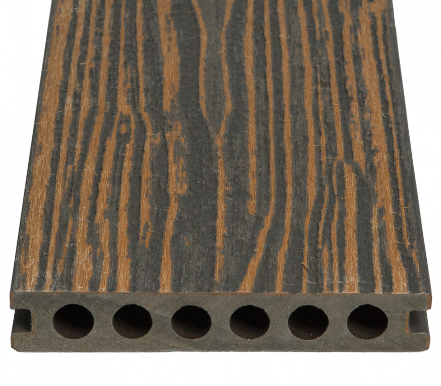Террасная доска из ДПК CM Decking Zebrano, Графит (под заказ) купить в Донецке
