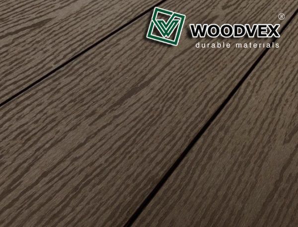 Террасная доска из ДПК WOODVEX Select в цвете Венге купить в Донецке